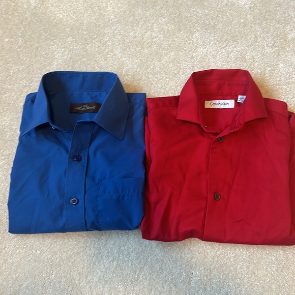 Bundle of 2 Boys Dress Shirts - Picture 7 of 7